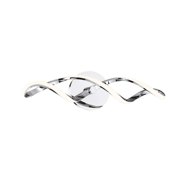 Dweled Interlace 28in LED Bathroom Vanity or Wall Light 3000K in Chrome PD-478 - main